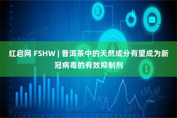 红启网 FSHW | 普洱茶中的天然成分有望成为新冠病毒的有效抑制剂